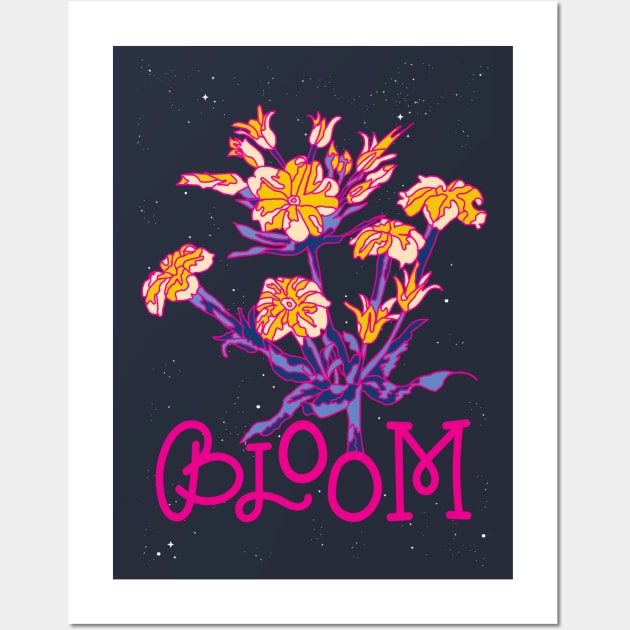 consciously blooming Wall Art by The Middle Maker